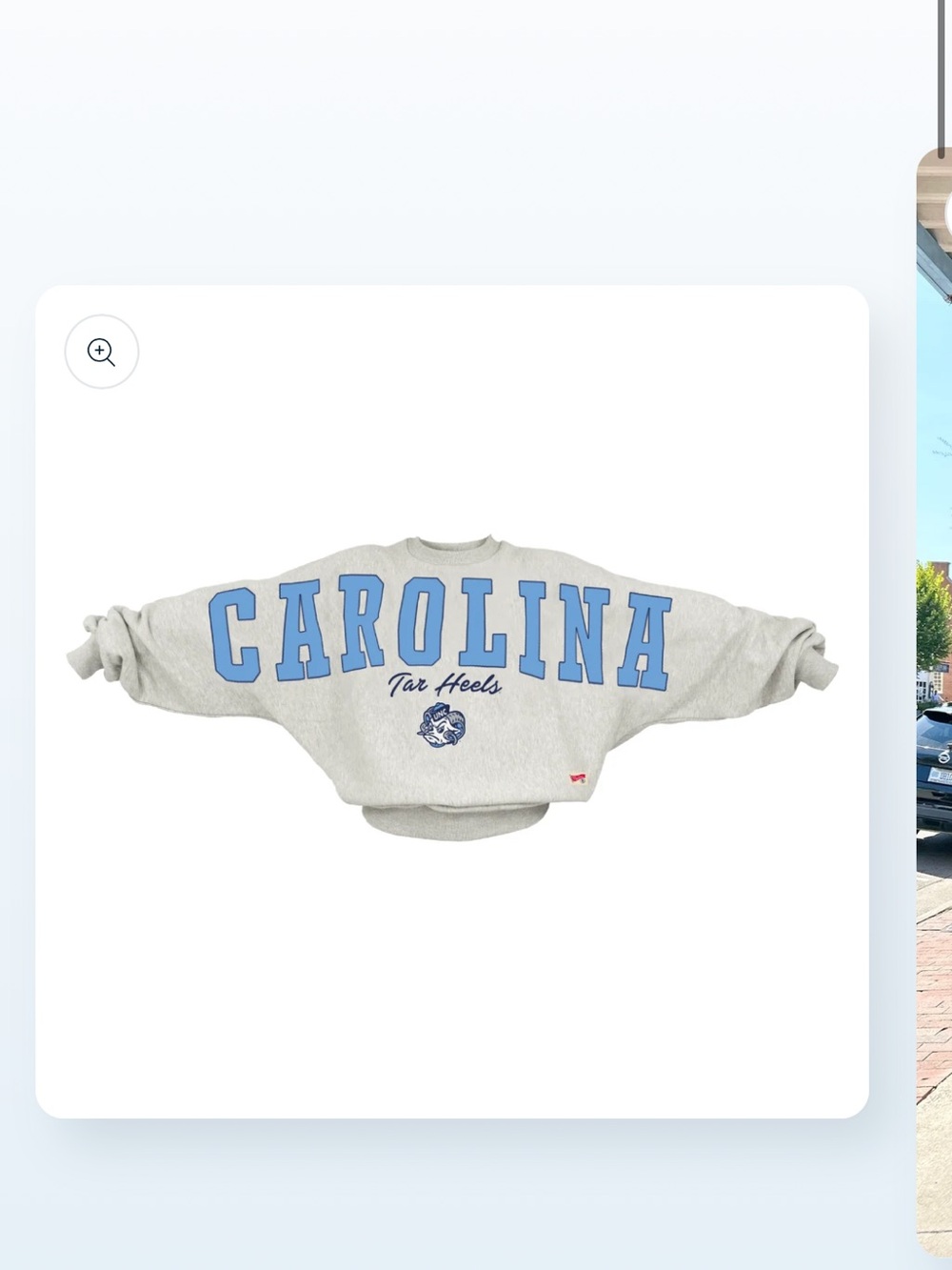 UNC Carolina Tar Heels Crewneck Sweatshirt